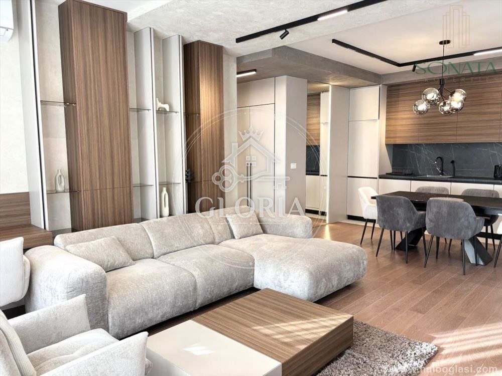Трёхкомнатная квартира, 89 м², Београд на води, Савски-Венац