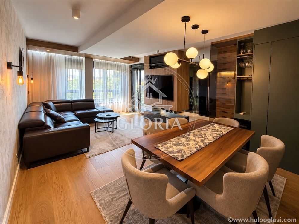 Трёхкомнатная квартира, 85 м², Модерно опремлен, Луксузан, фото 2