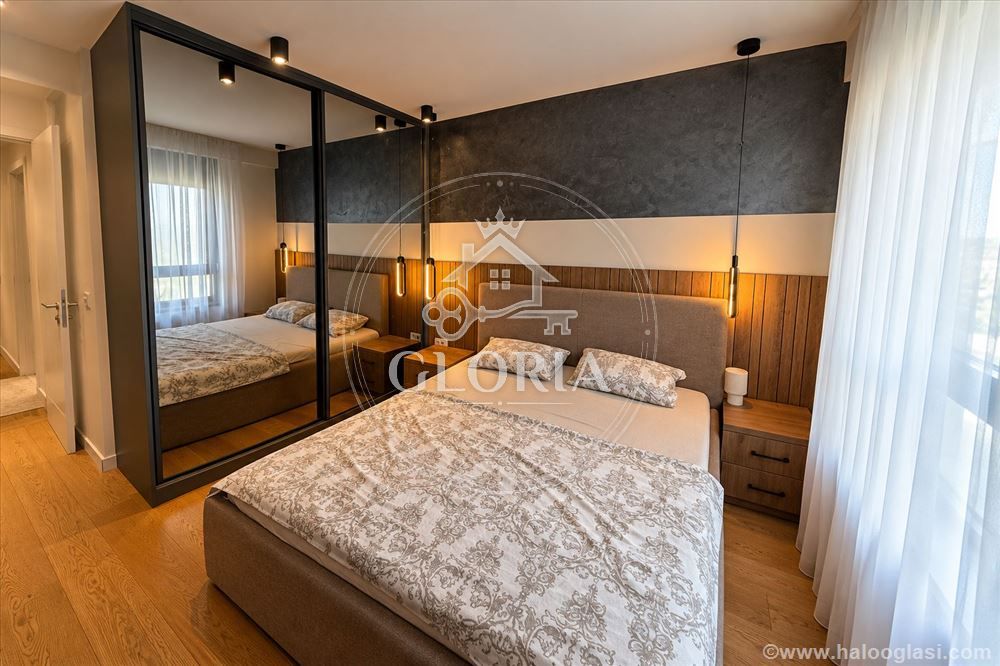 Трёхкомнатная квартира, 85 м², Модерно опремлен, Луксузан, фото 6