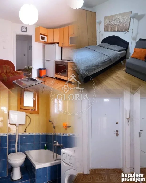 Двухкомнатная квартира, 35 м², Савски-Венац, фото 3