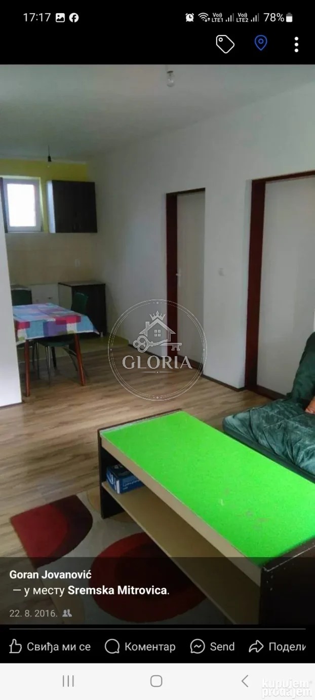 Трёхкомнатная квартира, 55 м², Палилула