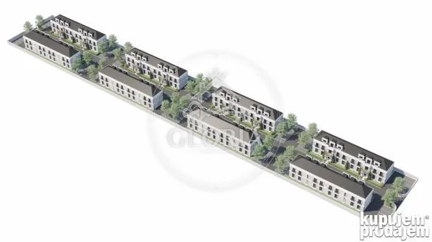 Трёхкомнатная квартира, 51.16 м², Борча, Палилула, фото 4