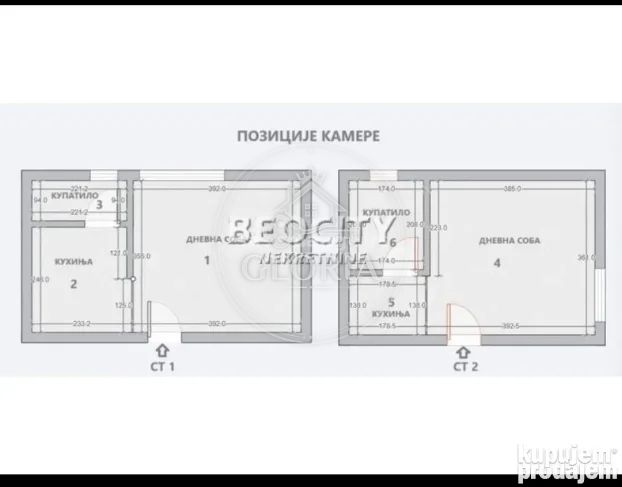Студия, 40 м², Земун поле, Земун, фото 7